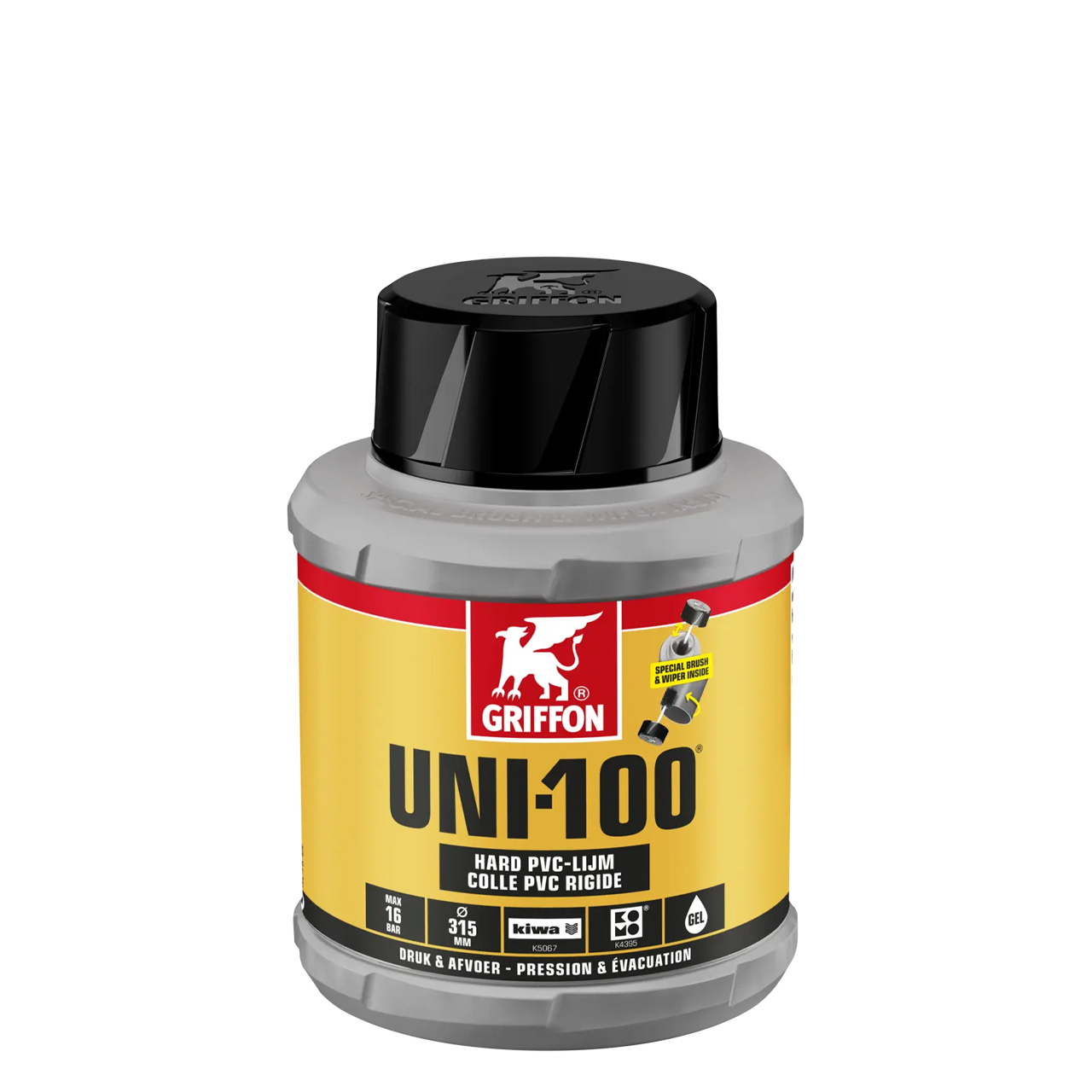 Lijm PVC UNI-100, 250 ml