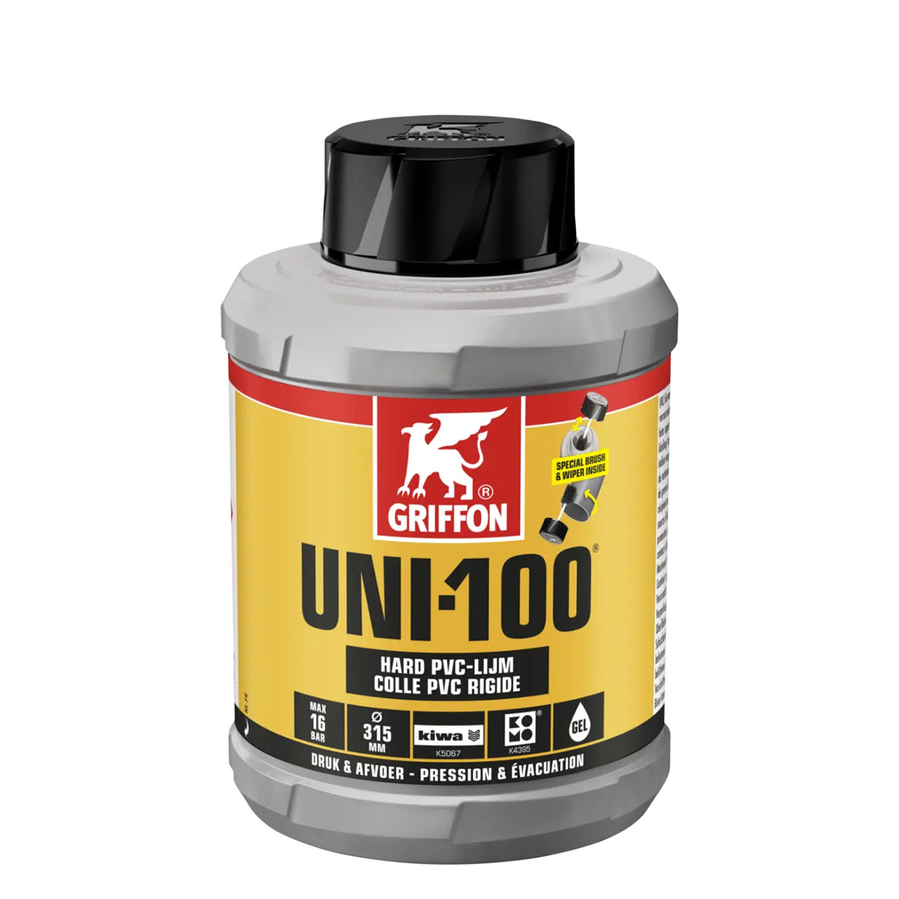Lijm PVC UNI-100, 500 ml