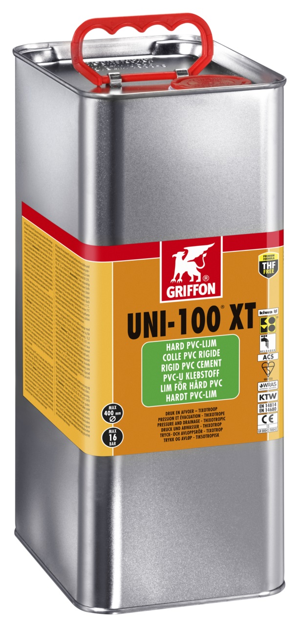 Lijm PVC UNI-100 XT, 5000 ml