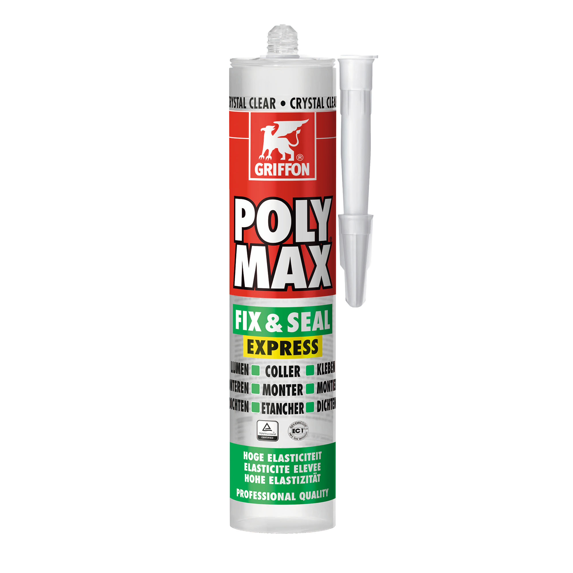 Afdichtingskit Polymax, 300 g, transp.