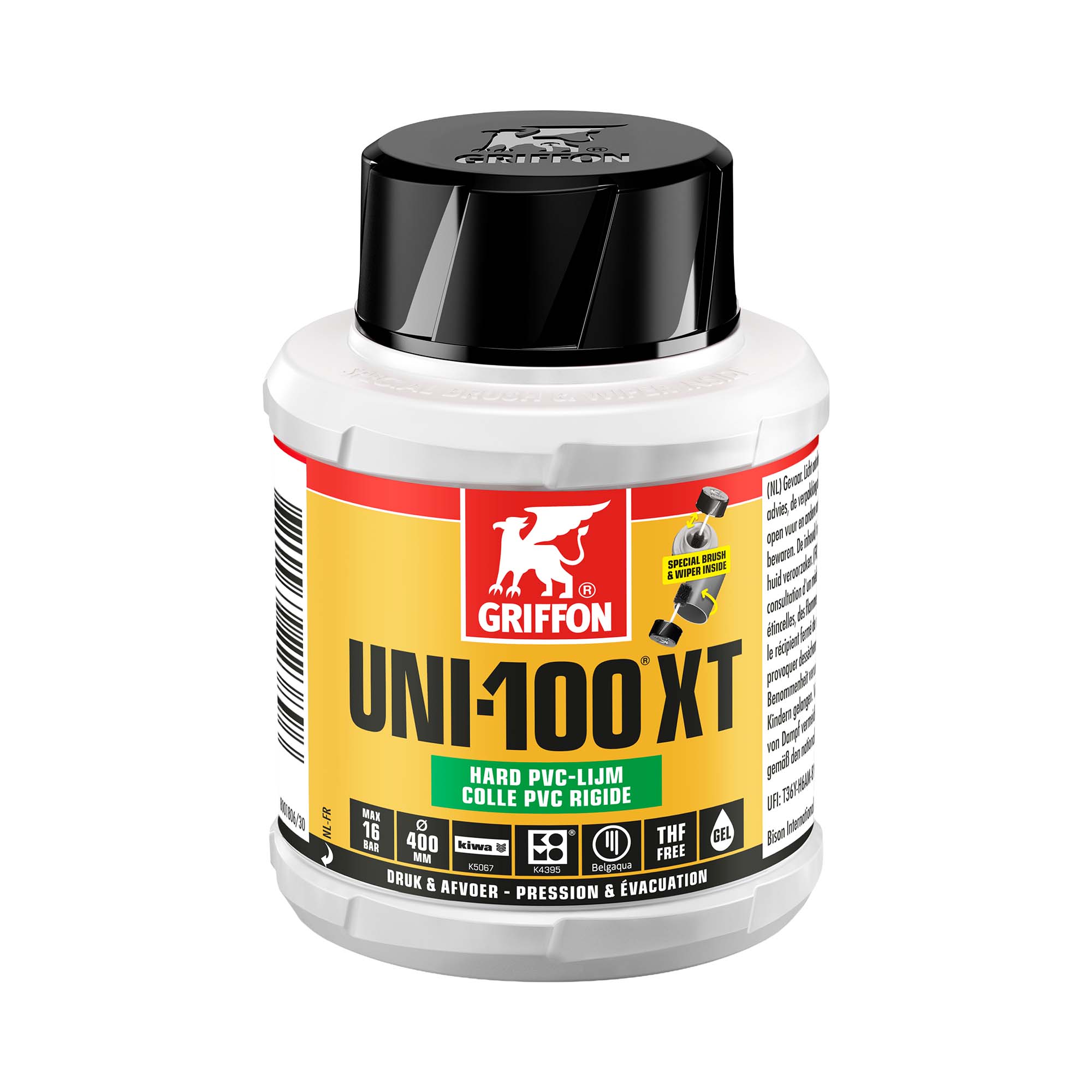 Lijm PVC UNI-100 XT, 250 ml