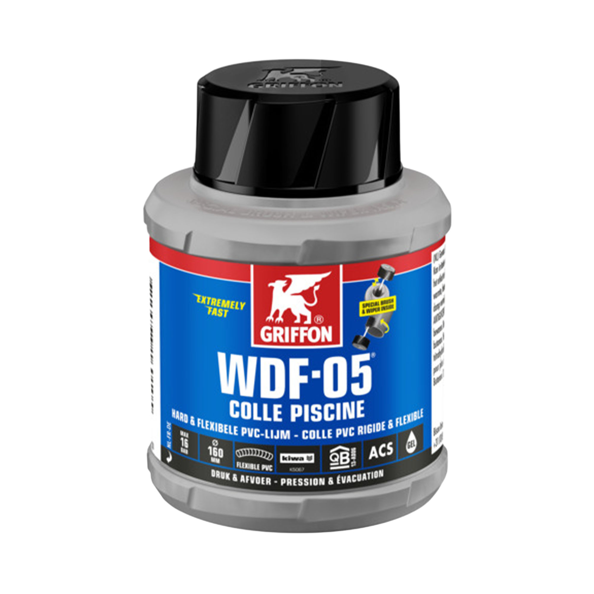 Lijm PVC WDF-05, 250 ml