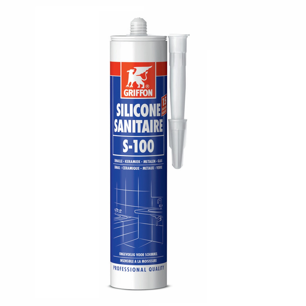 Afdichtingskit S-100, 300 ml, transp.