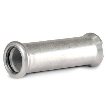 Overschuifkoppeling RVS, 15 x 15 mm