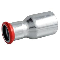 Verloopkoppeling verzinkt, 15 x 12 mm