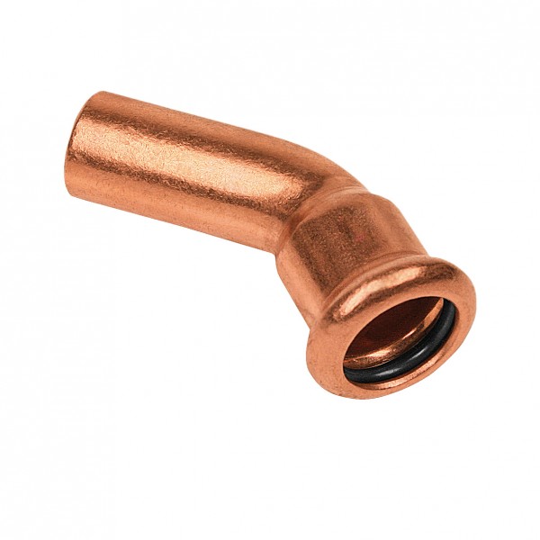 Insteekbocht 45° RK, 12 x 12 mm