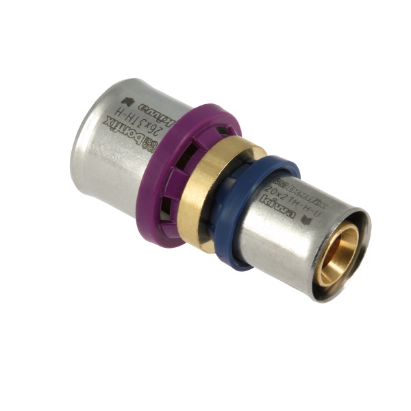 BONFIX Alu-pers Rechte verloop 26x20 mm