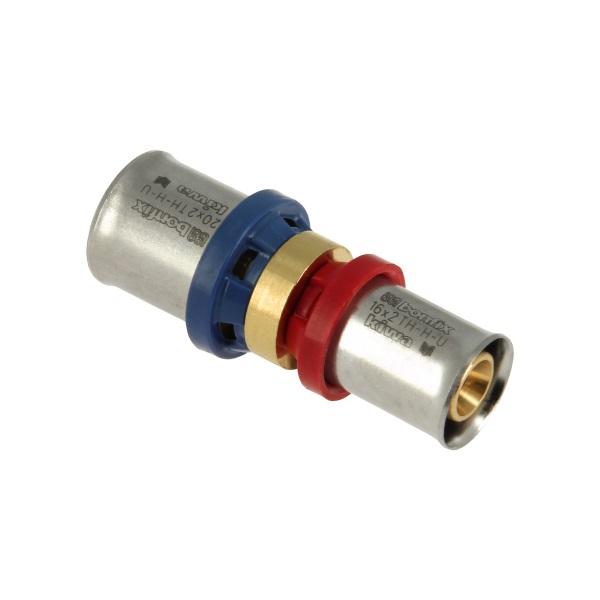 BONFIX Alu-pers Rechte verloop 20x16 mm