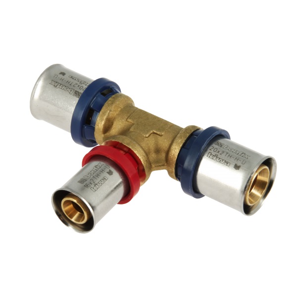 BONFIX Alu-pers Verloop T-stuk 20x16x20