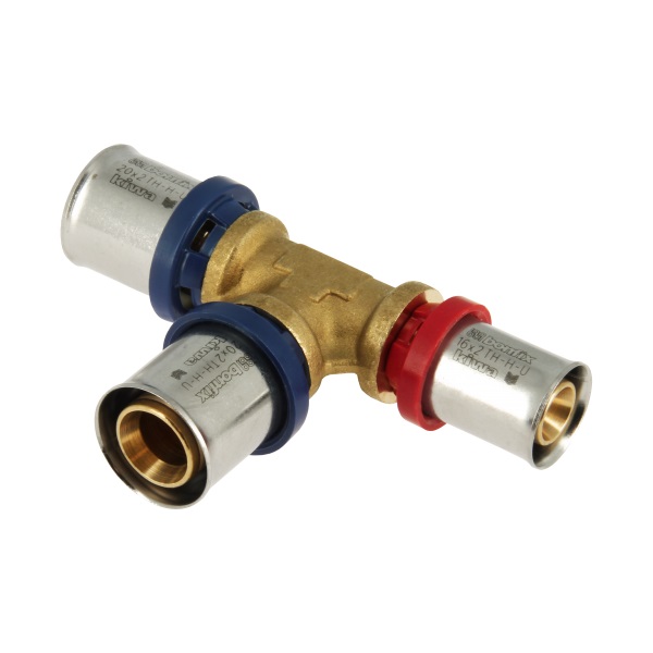 BONFIX Alu-pers Verloop T-stuk 20x20x16