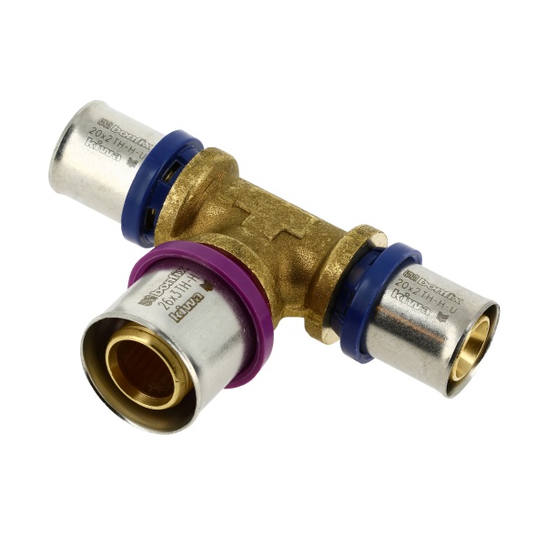 BONFIX Alu-pers Verloop T-stuk 20x26x20
