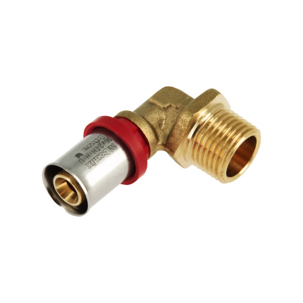 BONFIX Alu-pers Knie 1/2" budr x 16 mm