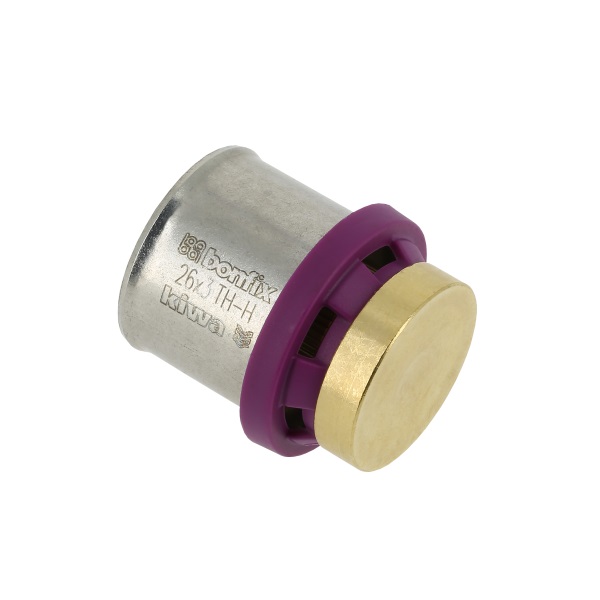 BONFIX Alu-pers Eindkoppeling 26 mm