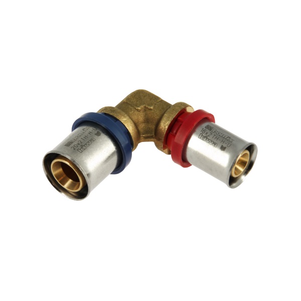 BONFIX Alu-pers Knie verloop 20 x 16 mm