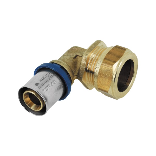 BONFIX Alu-pers Knie verloop 20x22mm