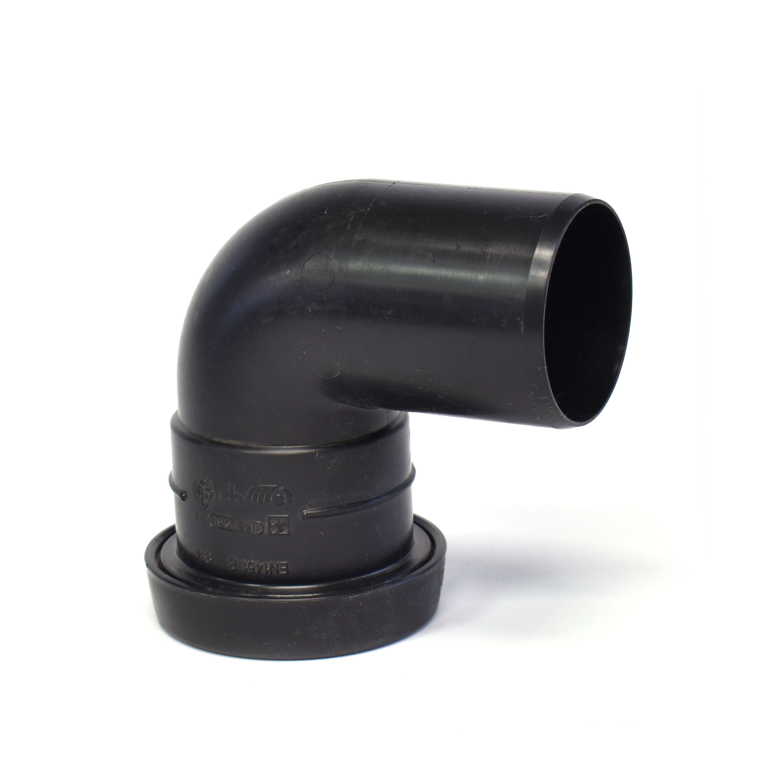 Bocht PP 90GR, 40 x 40 mm, MxS, ZW
