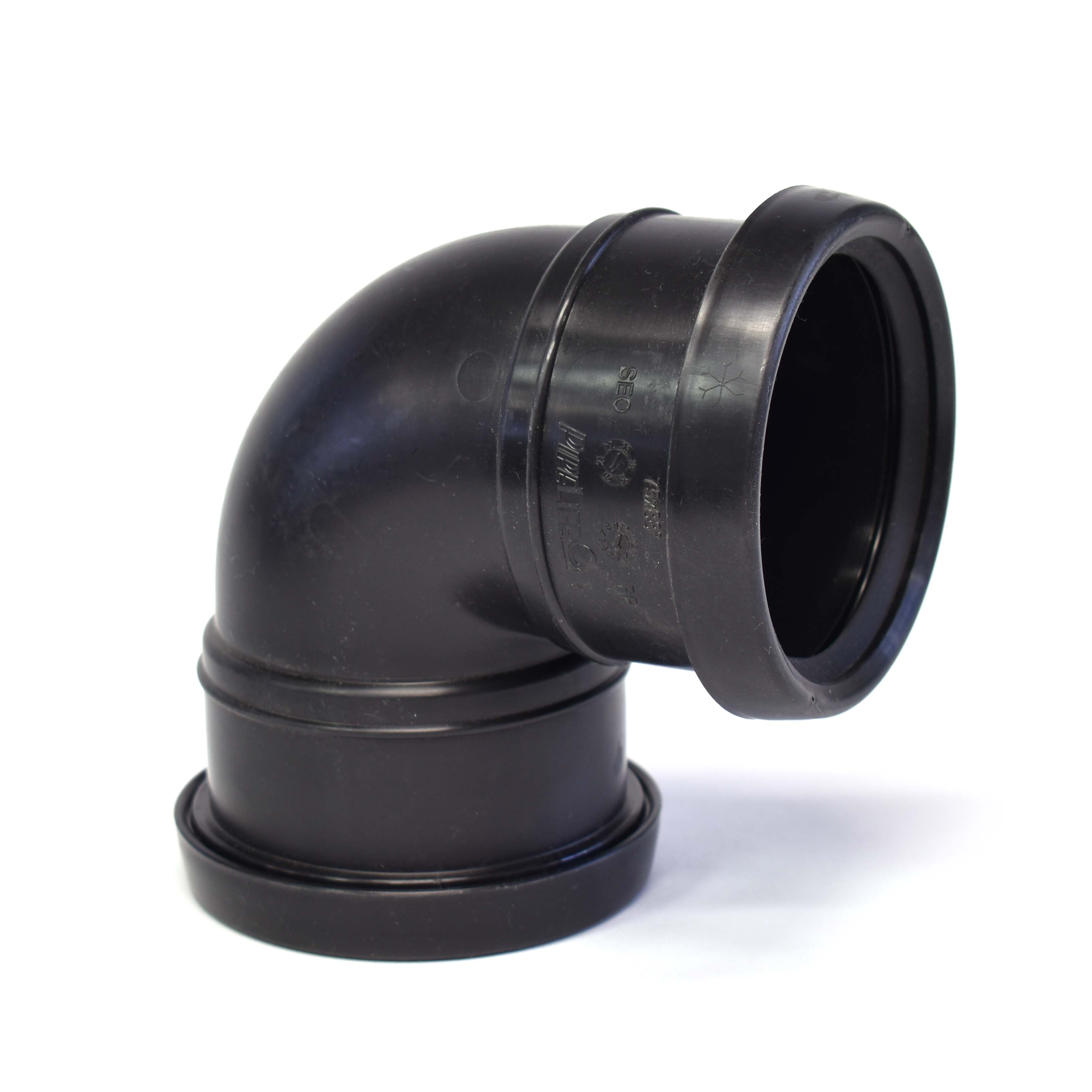 Bocht PP 88GR, 40 x 40 mm, MxM, ZW
