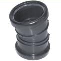 Bocht PP 15GR, 75 x 75 mm, MxM, ZW