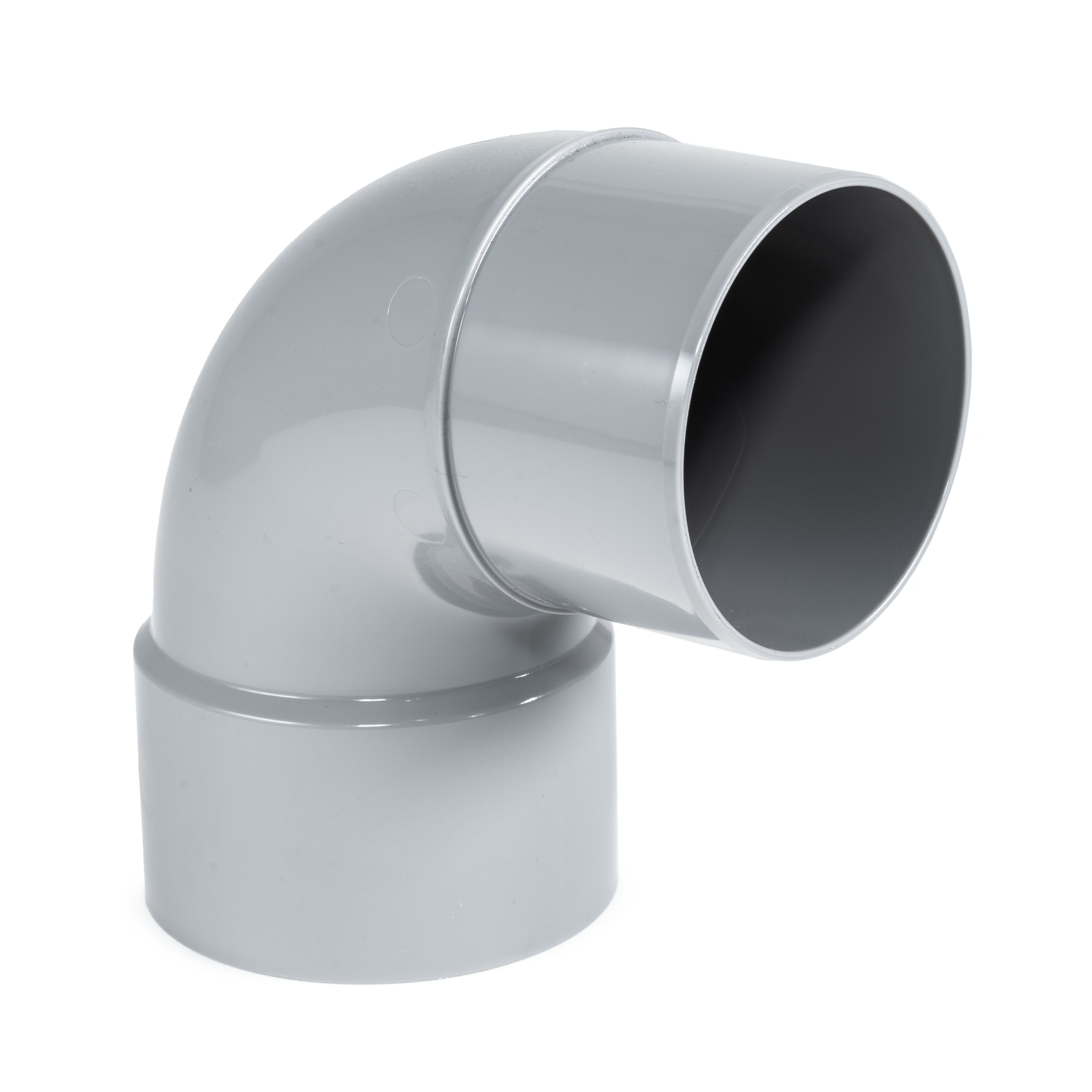Bocht PVC 87GR, 60 x 60 mm, MxVS, GR