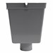 Vergaarbak universeel PVC 70 mm, GR