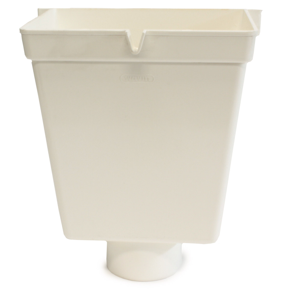 Vergaarbak universeel PVC 80 mm, WT