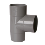 T-stuk PVC 87GR, 60 x 60 mm, MMVS, GR