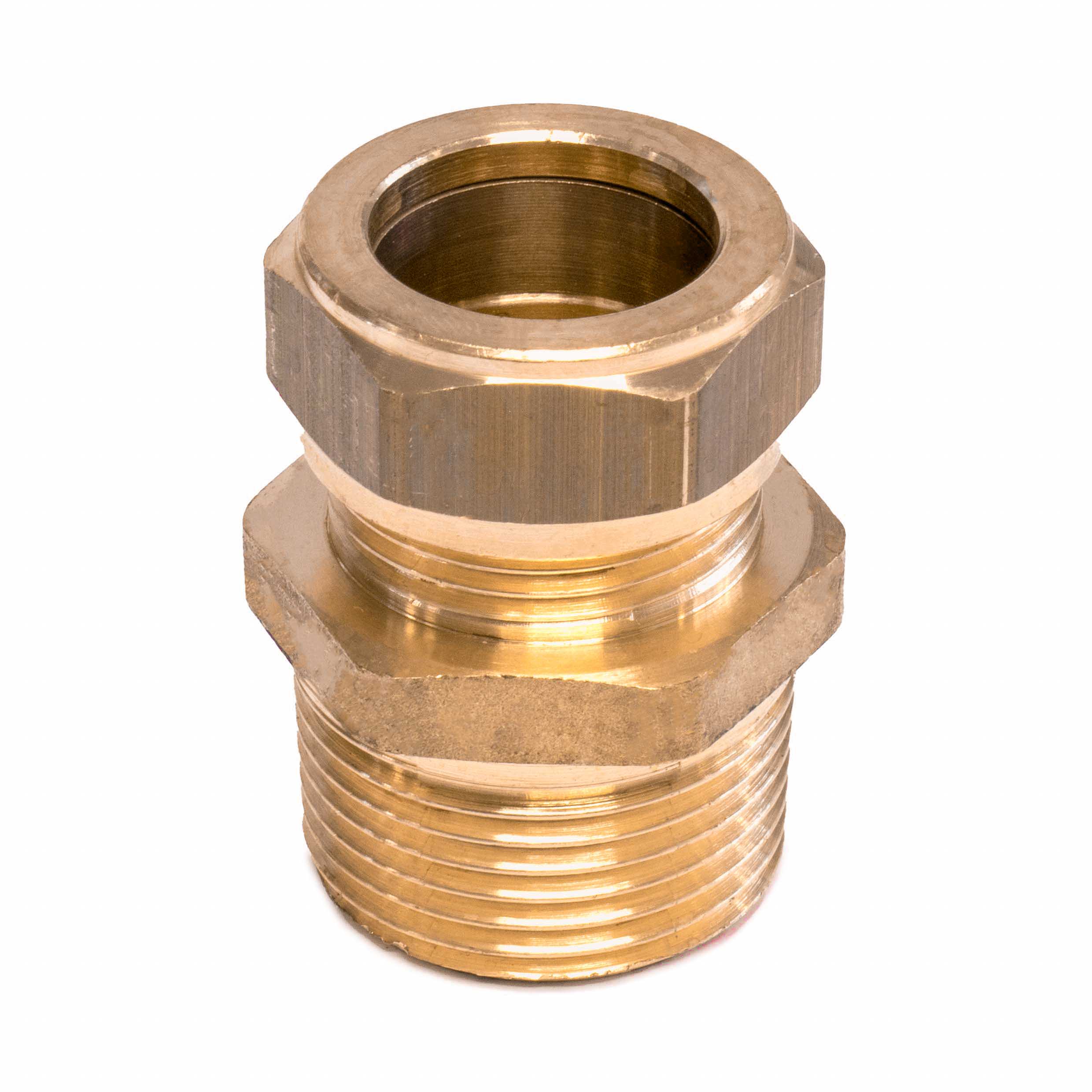 Puntstuk messing, 3/8" bu x 10 mm