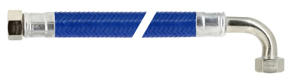 Aansluitslang EPDM, 50 cm, 3/4" haaks