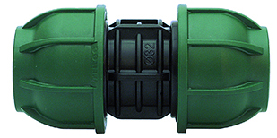 Irritec PE Koppeling, 16 x 16 mm