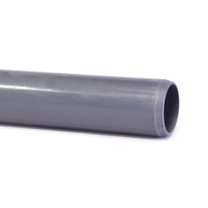 Drukbuis PVC GL 20 x 1,5 mm, grijs, 4M