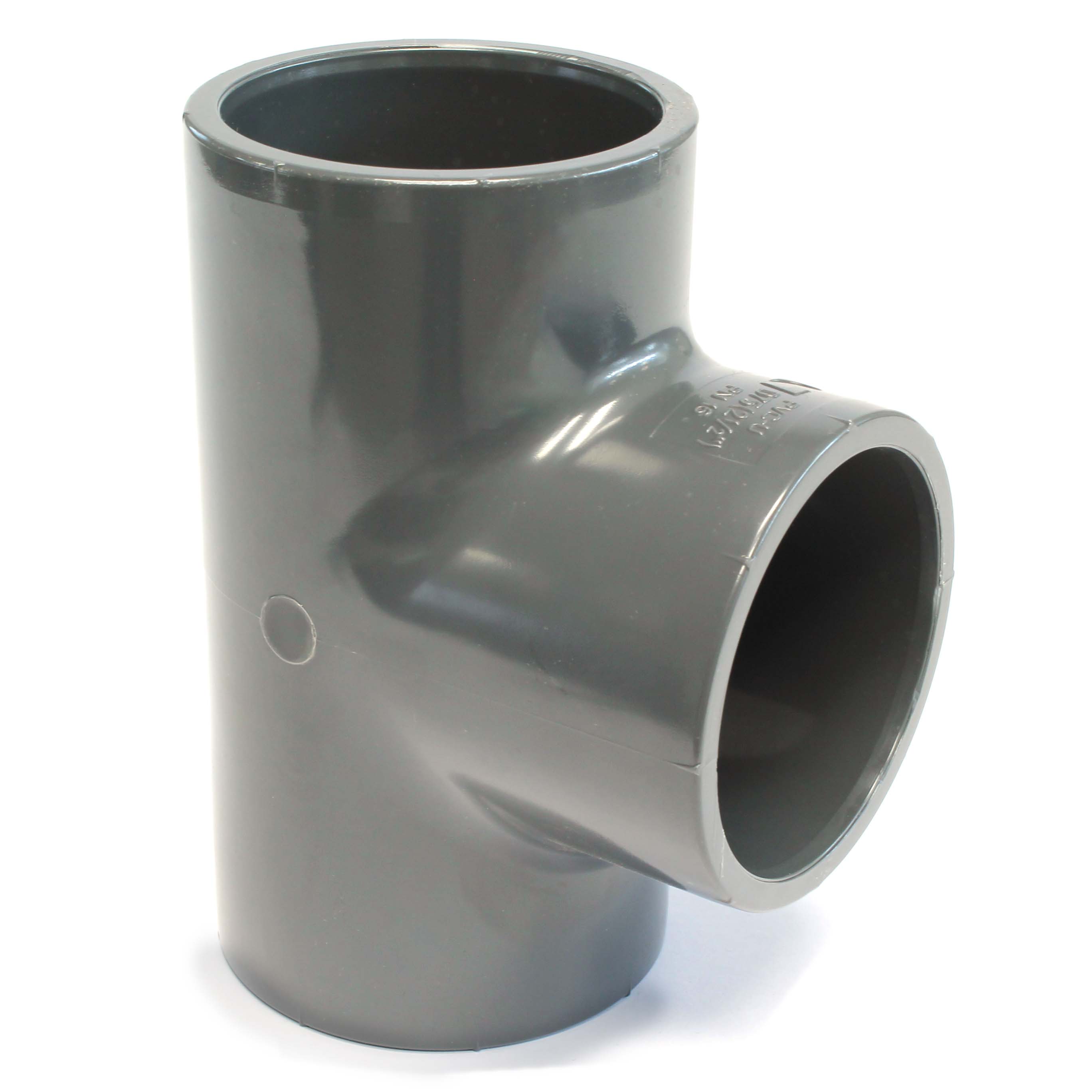 T-stuk PVC-U 90GR, 16 x 16 x 16 mm