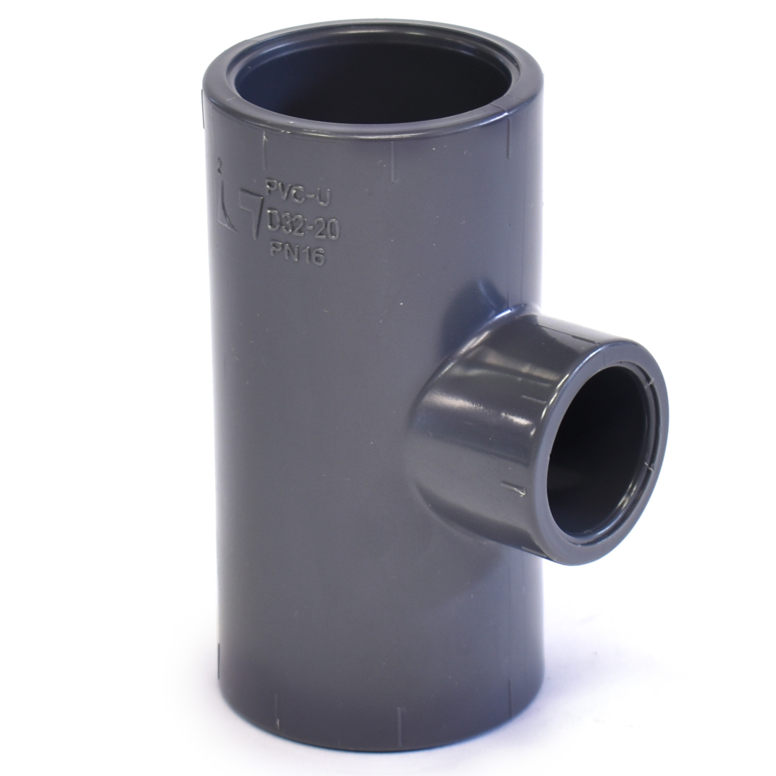T-stuk PVC-U 90GR, 160 x 90 x 160 mm
