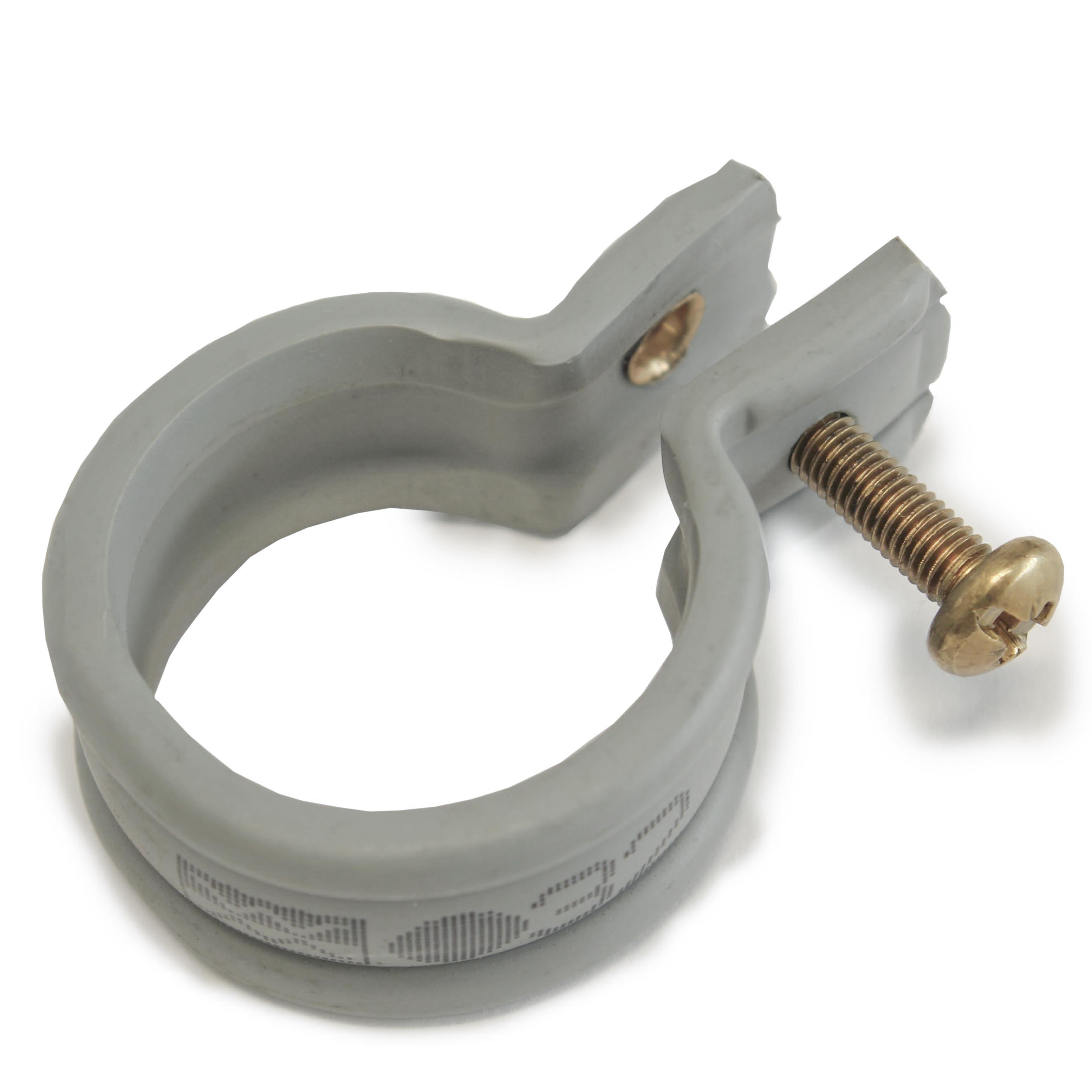 Pijpbeugel 130 PVC, 32 mm, grijs