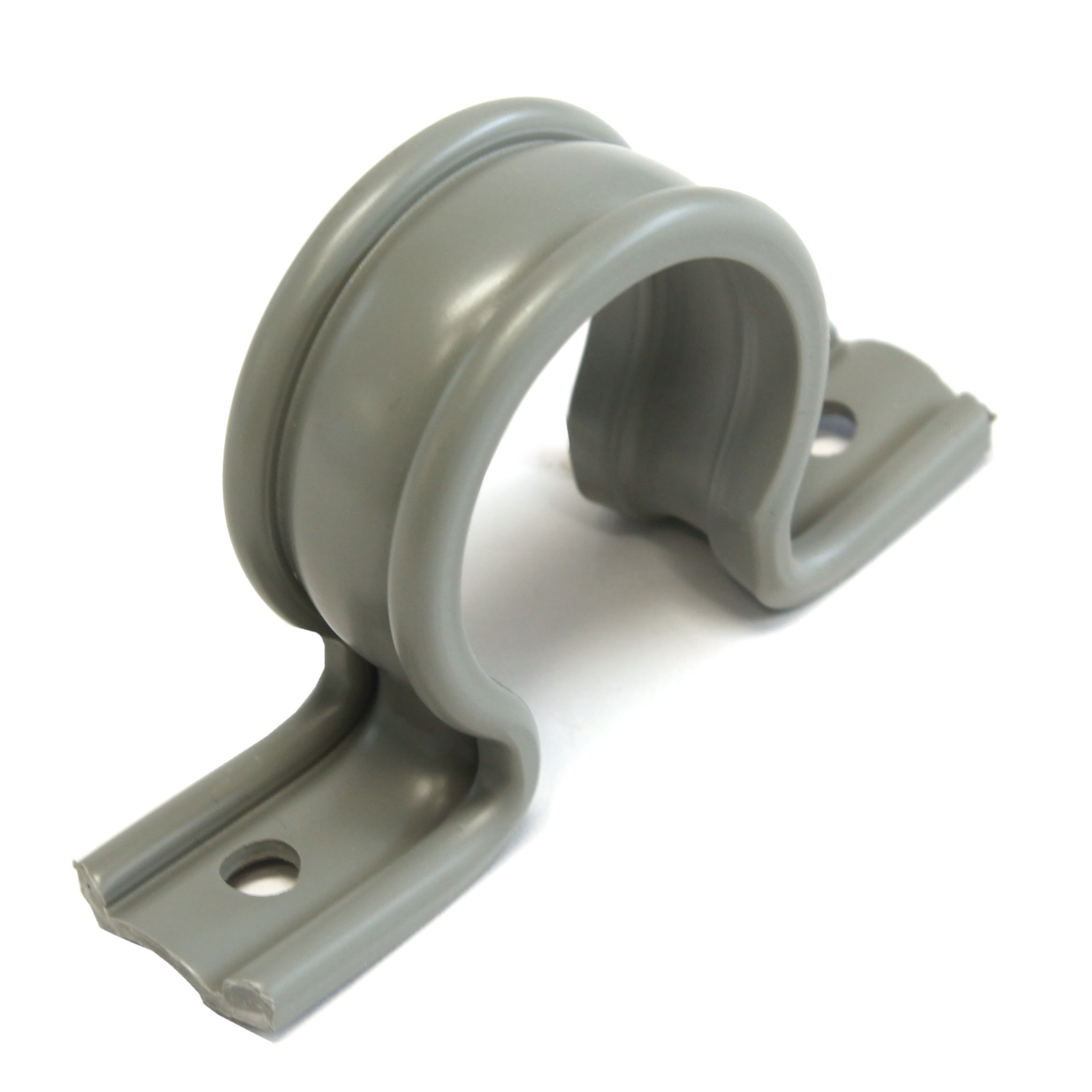 Zadel PVC, grijs, 32 mm
