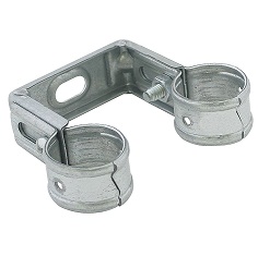 Beugel dubbel, zonder inlage, 15 mm