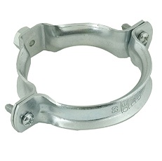 Tweeschroevenbeugel verzinkt, M8, 32 mm