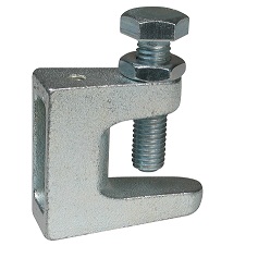 Balkklem verzinkt model C, M6/23 mm