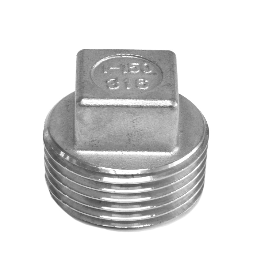 Plug RVS Nr. 291, 1/4 bu-dr.