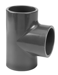T-stuk PVC 90GR, 10 x 10 x 10 mm, PN 16