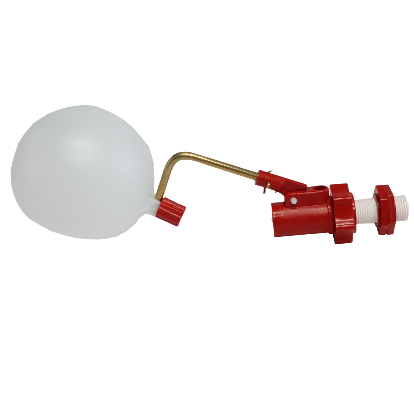 Vlotterkraan 1/2" kunststof bal