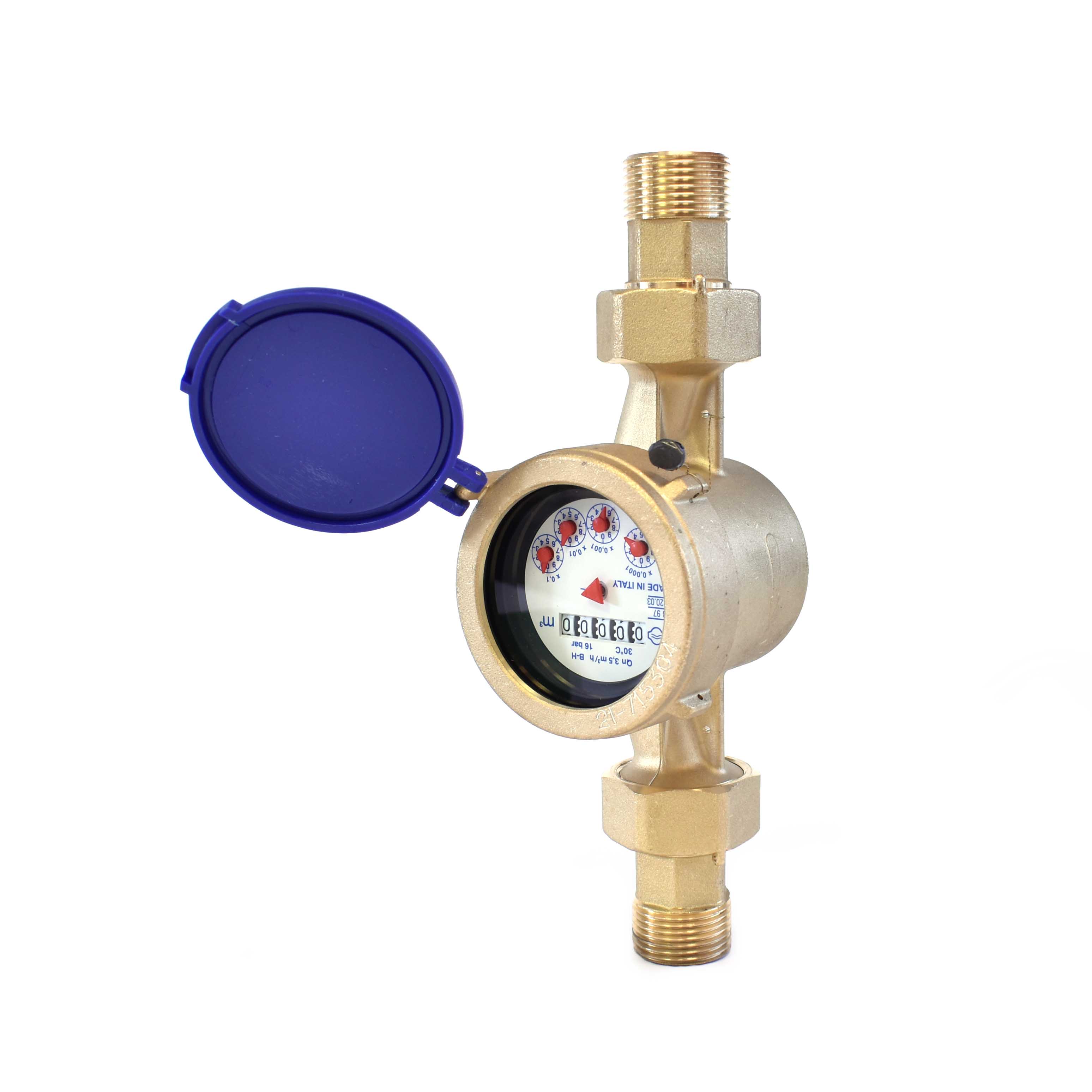 Watermeter DBRF/13 nat telwerk 1/2"