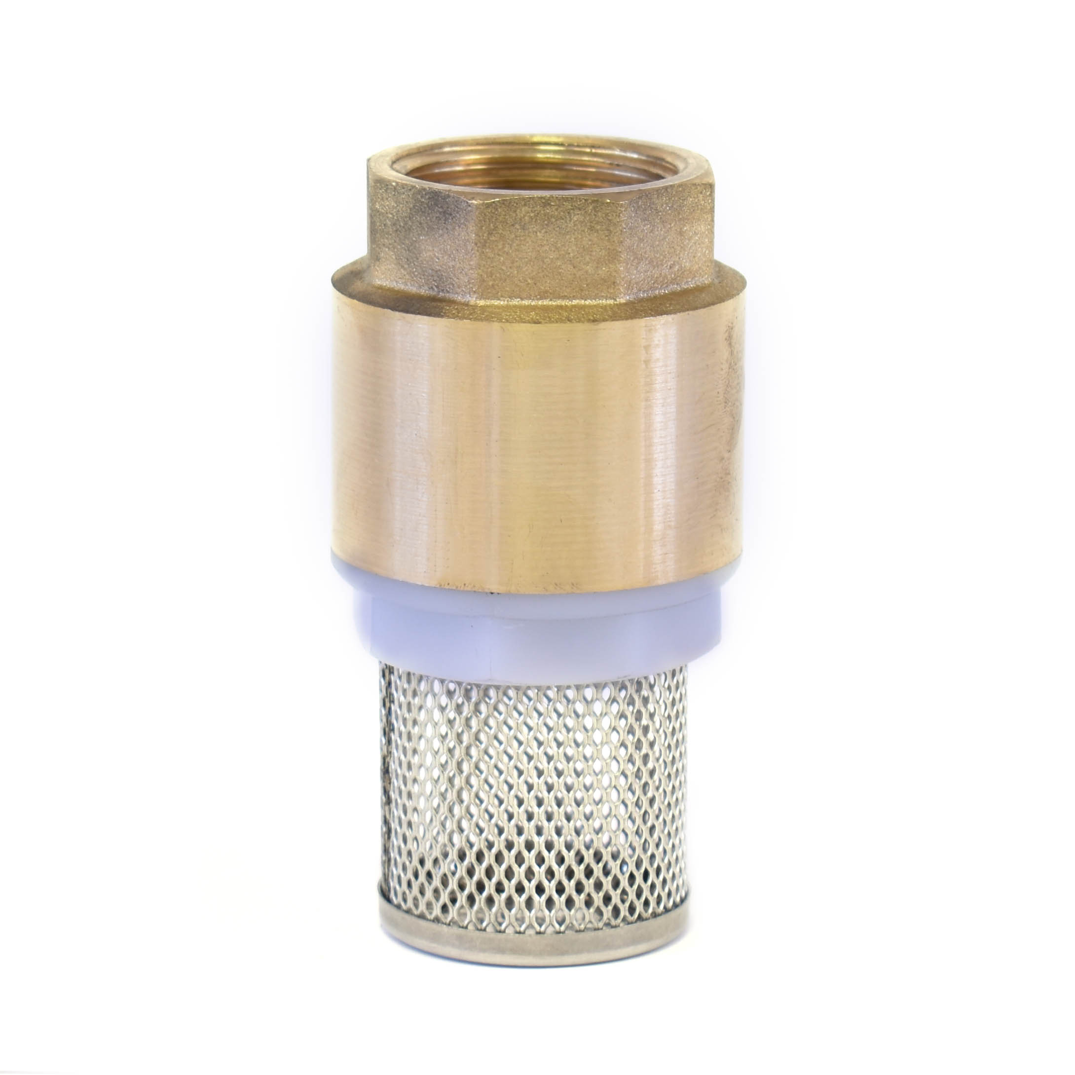 Voetklep messing 55, 3/4 bi-dr.