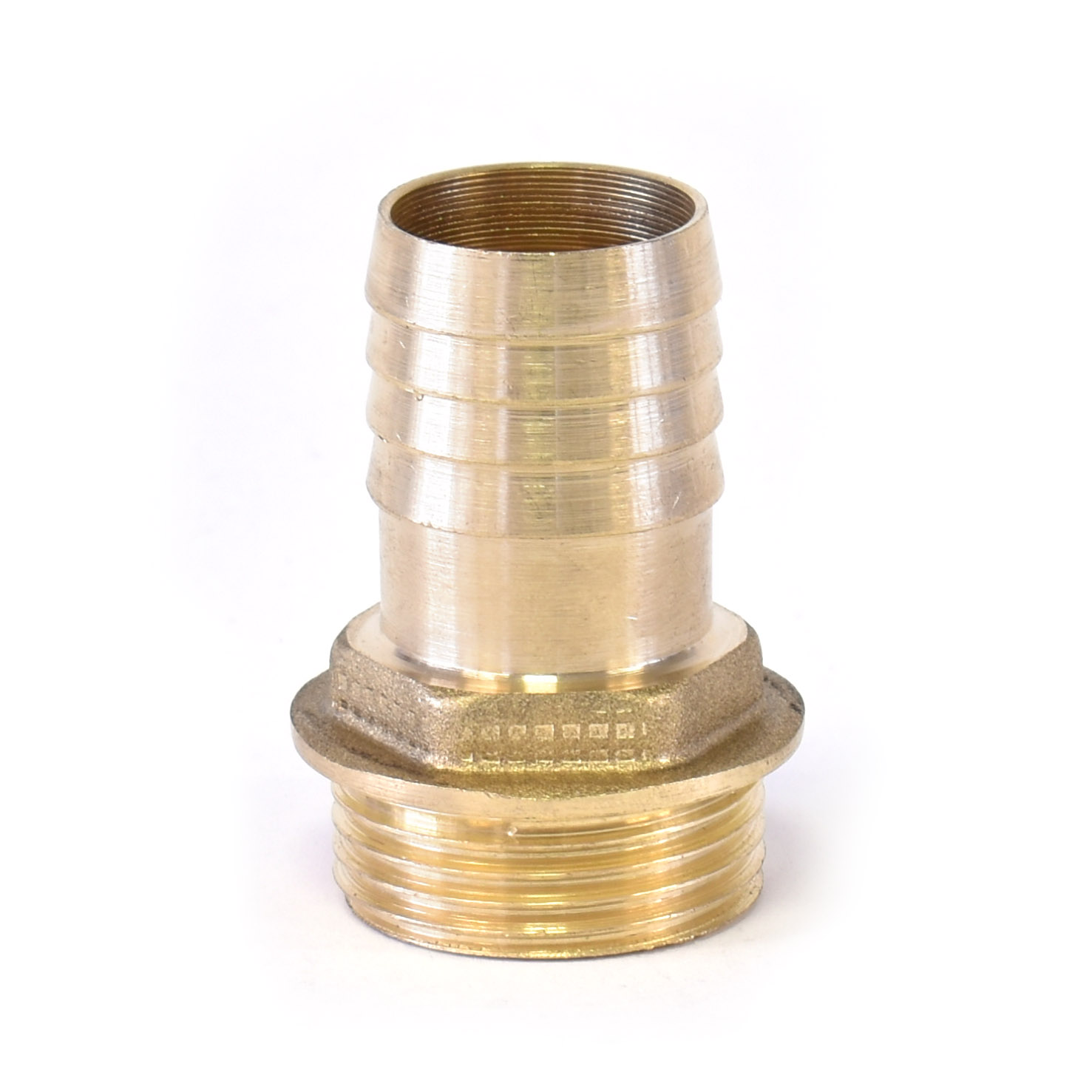 Slangpilaar messing 1/8 bu-dr. x 6 mm