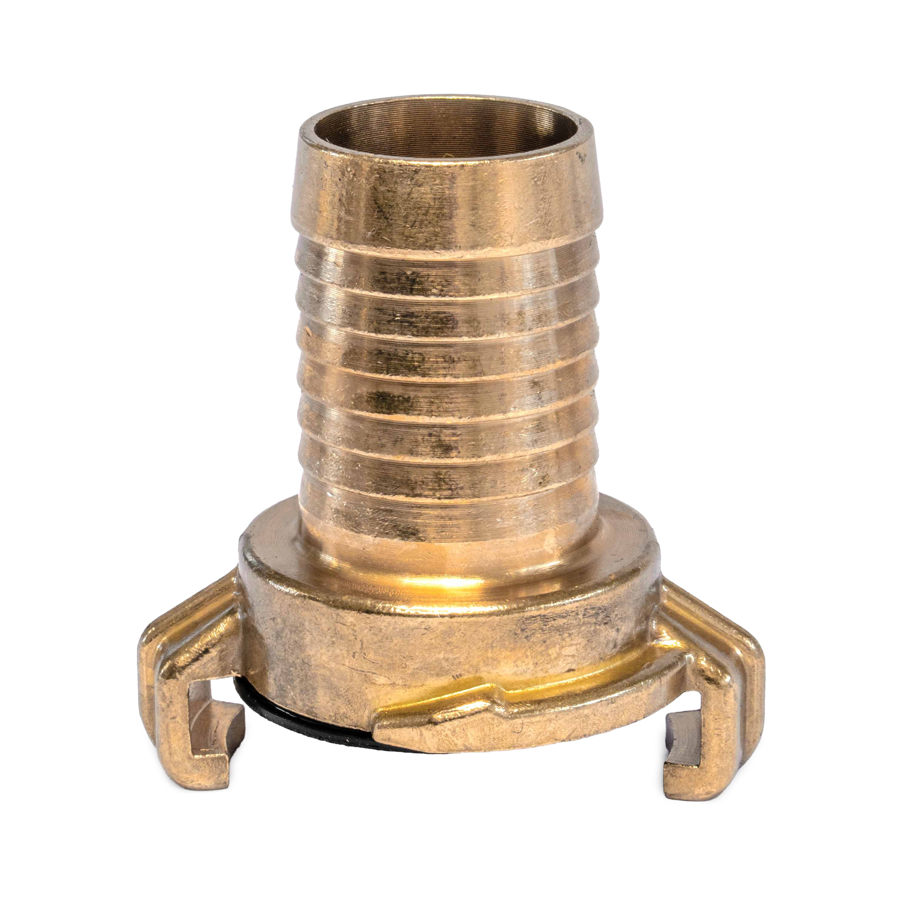 Koppeling messing, 1/2 slangtule