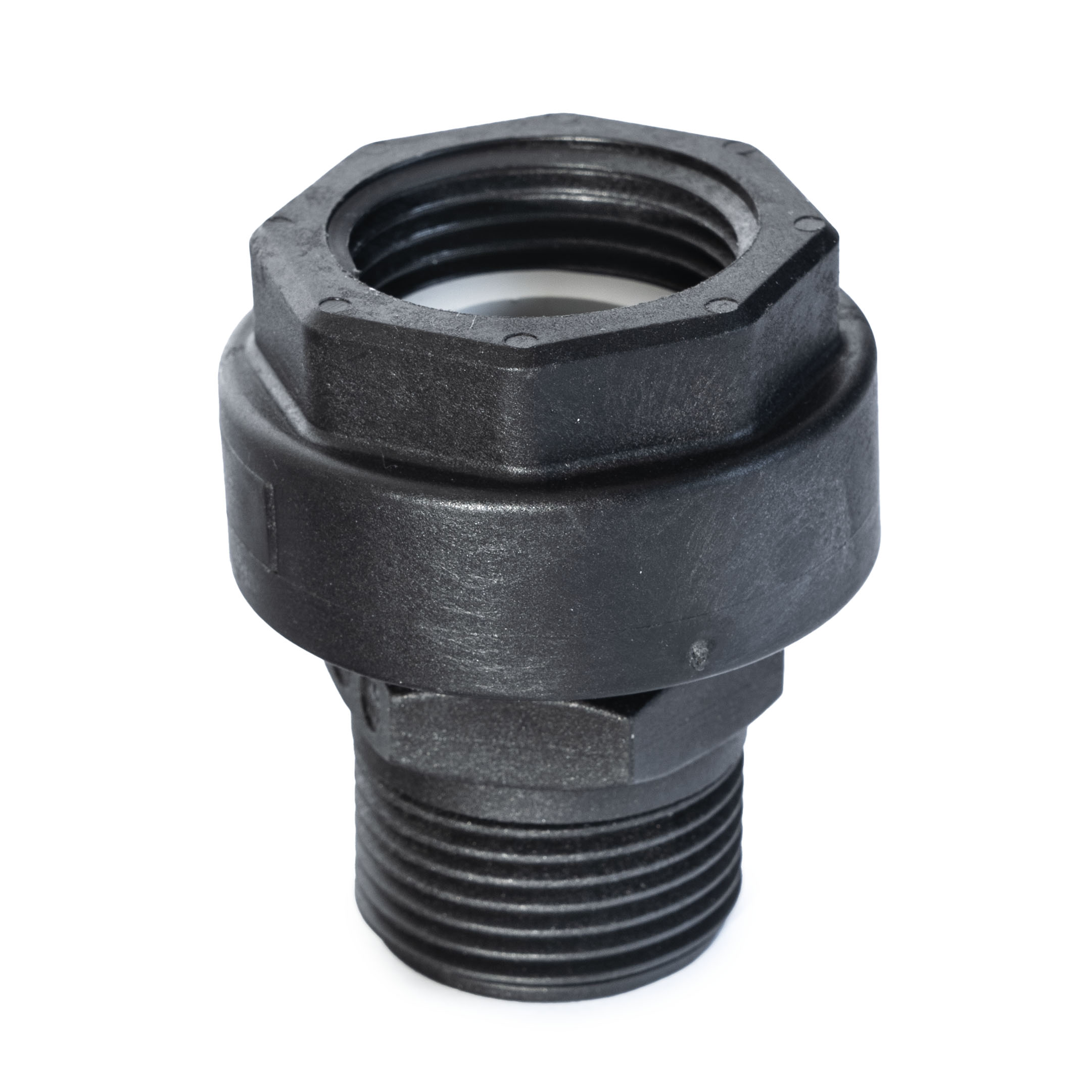 PP koppeling draaibaar 1"