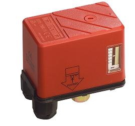 Drukschakelaar PMR/5 EU, 250 Volt