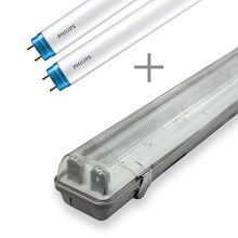 LED TL armatuur inclusief Philips® Corepro LED TL buizen - LED Buizen LED TL armatuur inclusief Philips® Corepro LED TL buizen - LED Buizen