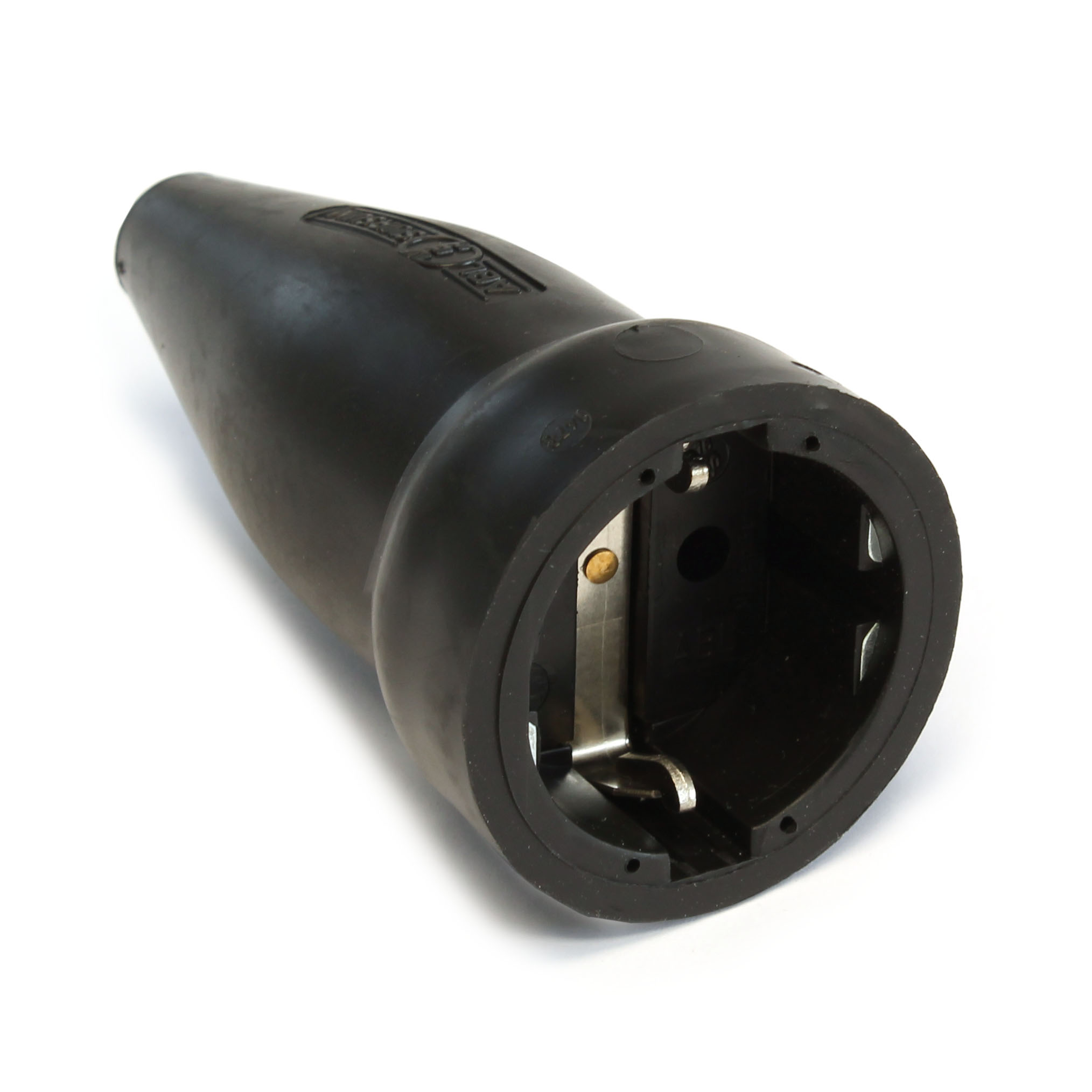 Rubber koppelstekker 230V met randaarde