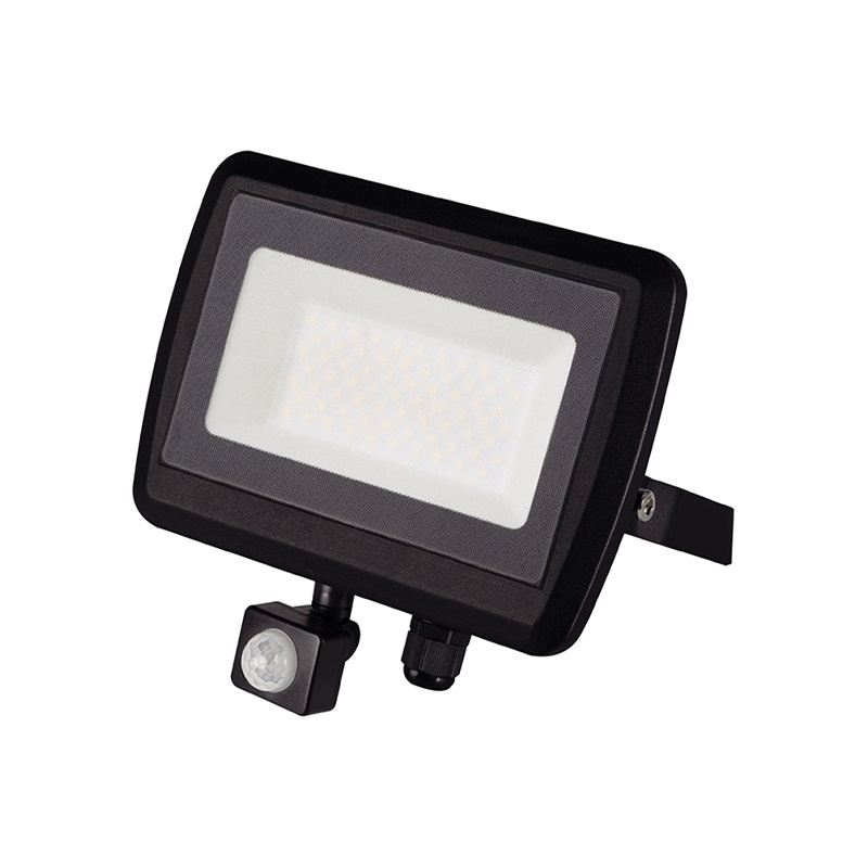LED straler, 50W, 4000K, 5000 lumen +sen