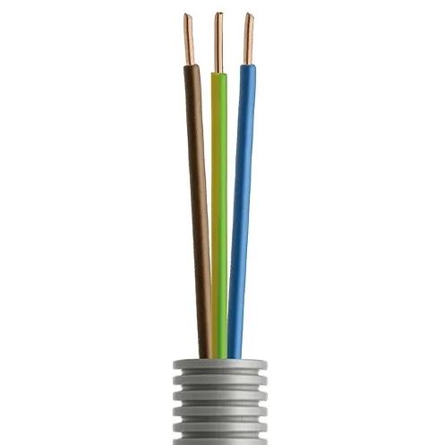 Flexbuis 16 mm, 5/8", 3 x 2.5mm, 25M